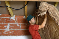 Combe Common tapered roof insulation